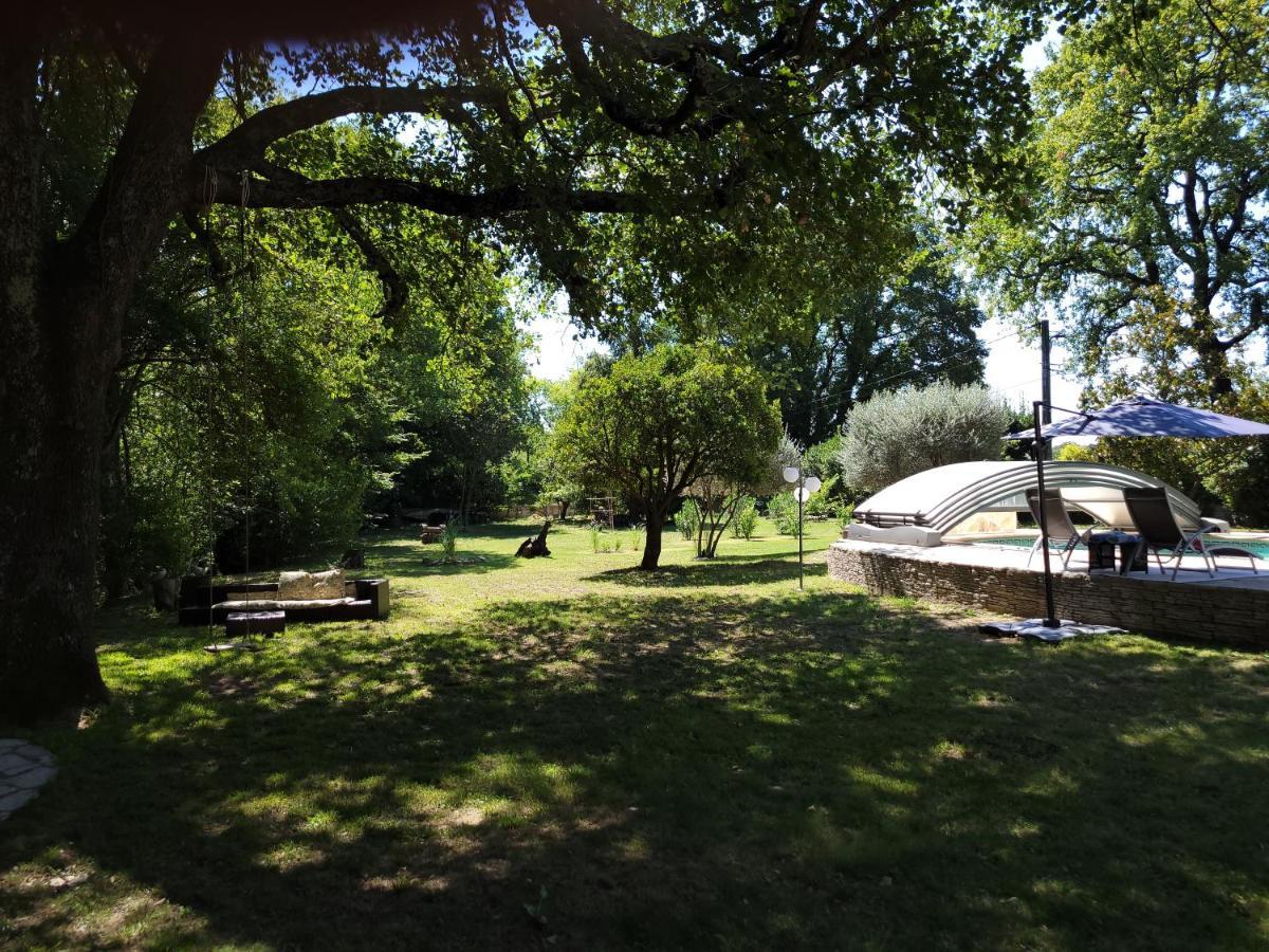 Ferienwohnung Au Bord De L'Alzon Uzès Exterior foto